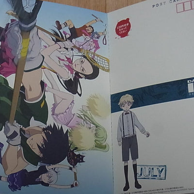 DARKER THAN BLACK Gemini of the Meteor ART POST CARD BOOK