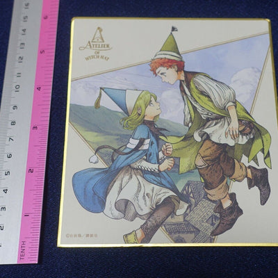 Kamome Shirahama ATELIER OF WITCH HAT Shikishi Art Board Coco & Tartah
