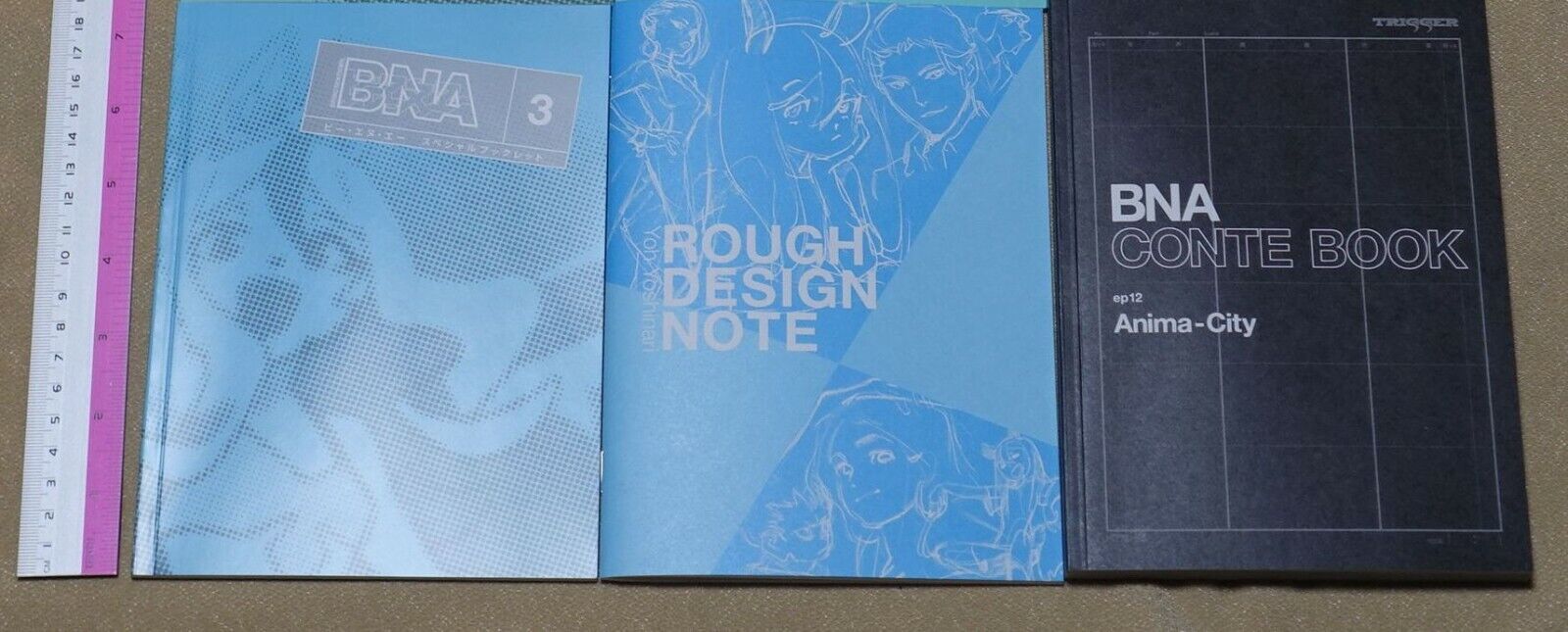 BNA Art Work Book 3 Set vol.3 Design Key Frame Story Board Yoh Yoshinari