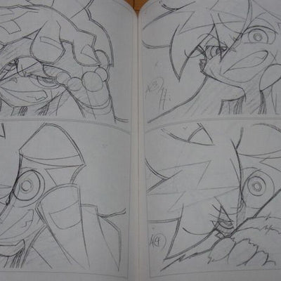 Masahito Onoda Animation Art Work Doujinshi FAIRING2011 Panty and Stocking etc &