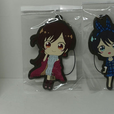 Kanojo, Okarishimasu Rent-A-Girlfriend Rubber Key Chain Set C