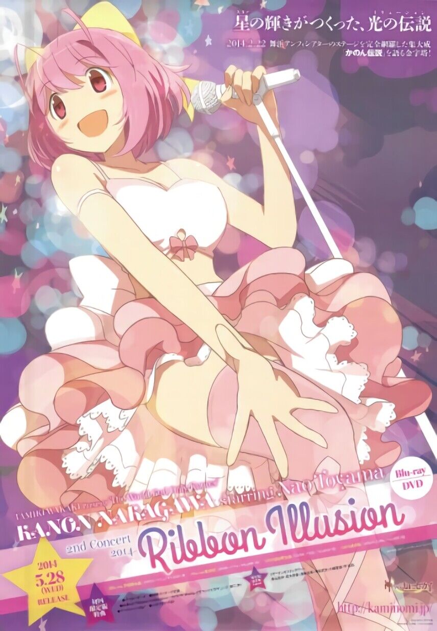 The World God Only Knows 51x72cm Promo Poster Ribbon Illusion