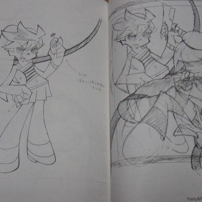 Masahito Onoda Animation Art Work Doujinshi FAIRING2011 Panty and Stocking etc &