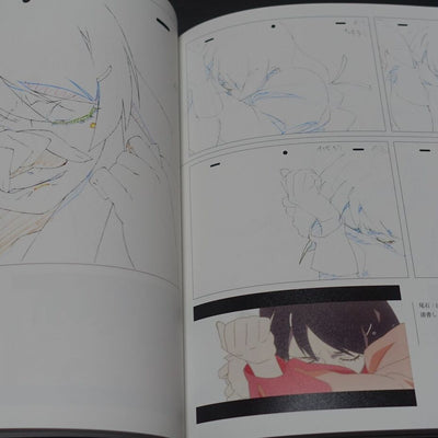 Bakemonogatari Key Animation Note Ge 4 books total 1200page