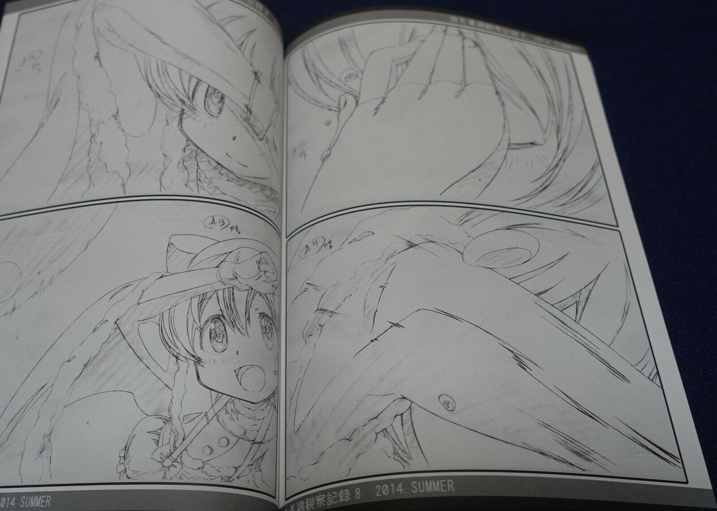 Hitoshi Miyajima Puella Magi Madoka Magica Rebellion Key Frame Art Work Book
