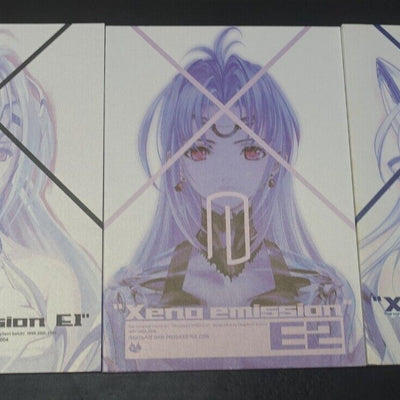Xeno emission E1 E2 E3 SET Xenosaga CHOCOLATE SHOP Xenosaga Xeno Saga
