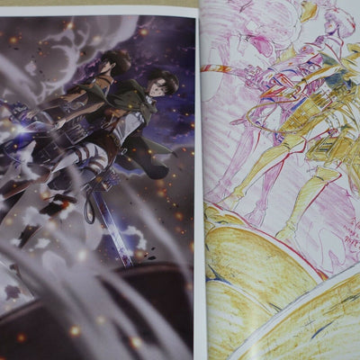 WIT STUDIO Attack on Titan Illustration Art Book vol.1 & 2 Set