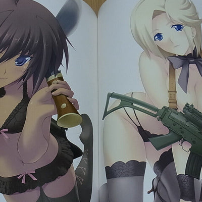 age SOU MIYATA Art Work Book Muv-Luv Alternative Total Eclipse The Euro Front