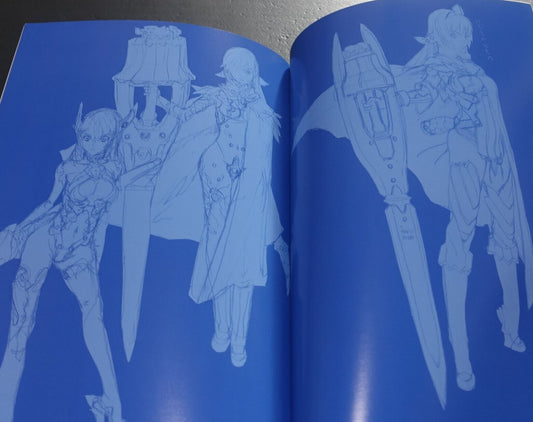 Ugetsu Hakua yellow tag Illustration Art Book VERONICA