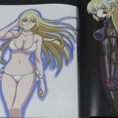 Harasyu Muv-Luv Schwarzesmarken Animation Staff's Art Book Zwei