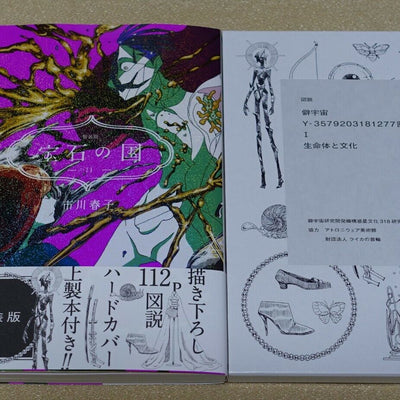 Haruko Ichikawa Houseki no Kuni Land of the Lustrous Vol.11 with Picture Book