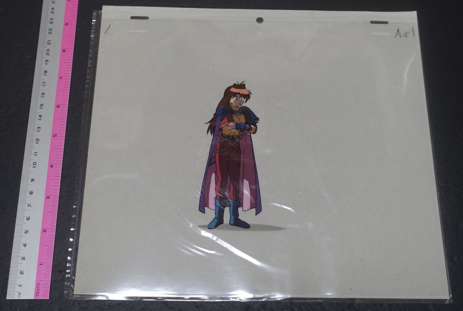 Cel & Raw Key Frame Art The Slayers Rina A10 Japanese Animation