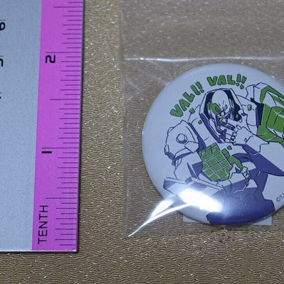 SUSHIO Exhibition Event Item Steel Badge PROMARE Vulcan Haestus