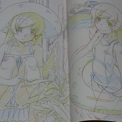 Yataneko IDOL Bakemonogatari Animation Staff's Fan Art Book Shinomonogatari