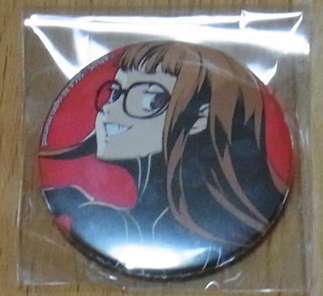 Persona5 Button Badge Futaba Sakura Navi Persona 5 RARE