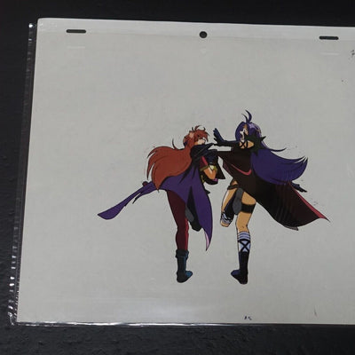 Cel & Raw Key Frame Art The Slayers Rina & Naga B20 Japanese Animation