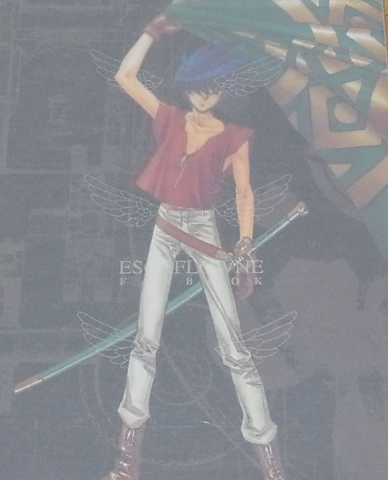 NOBUTERU YUUKI YUKI ESCAFLOWNE Anime & Design works Collection Book 130page