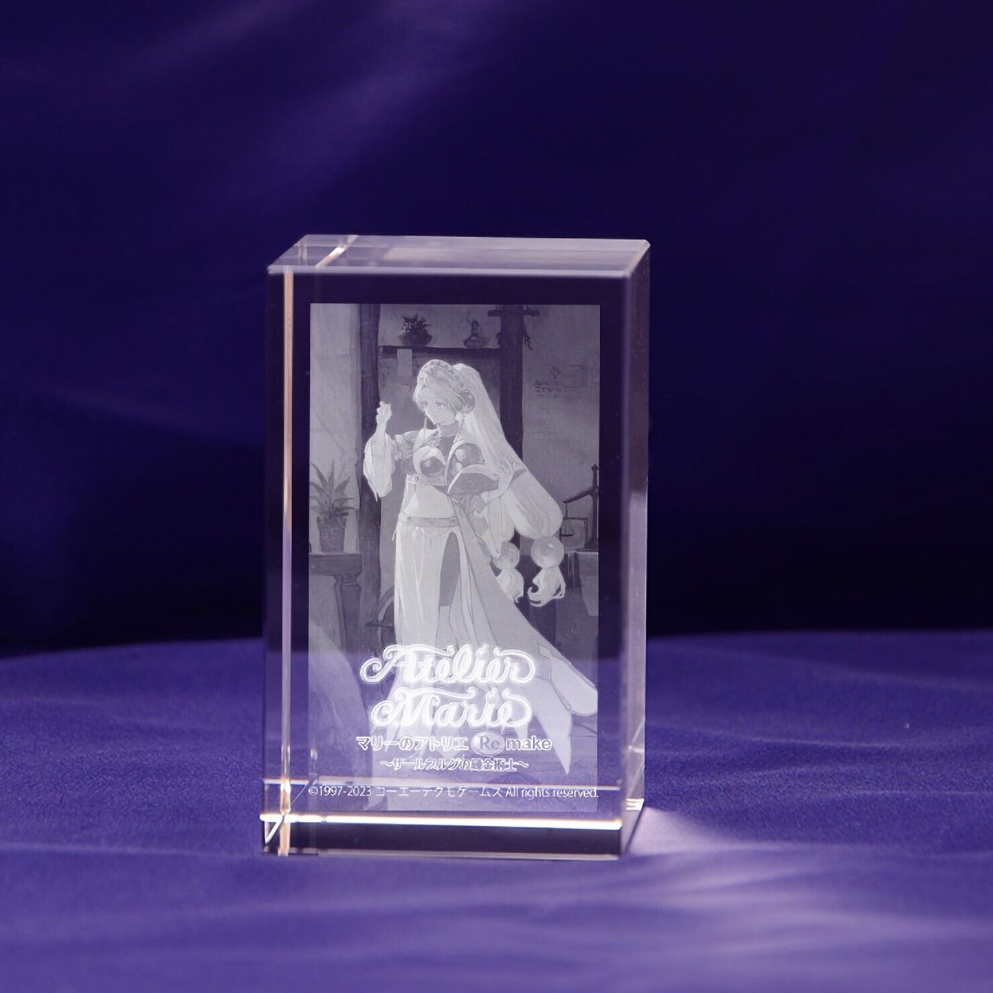 Atelier Marie Remake 3D Art Crystal & LED Pedestal Pre-Order
