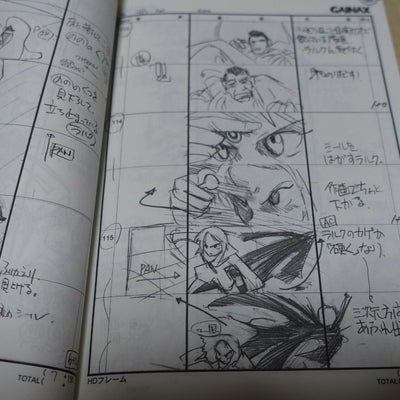 Aim for the Top2! DIEBUSTER Story Board Art Complete Book 808 page
