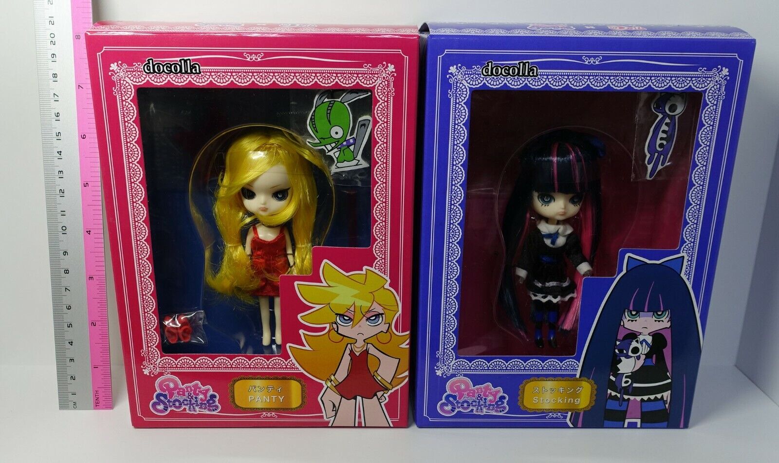 Panty and Stocking with Garterbelt docolla doll figure Set