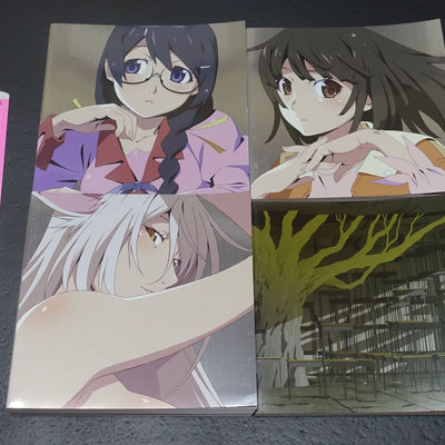 Bakemonogatari Key Animation Note Ge 4 books total 1200page