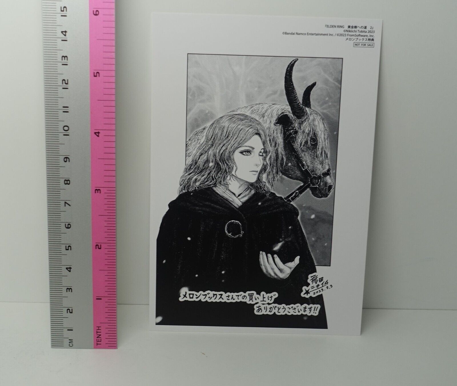 Nikiichi Tobita Elden Ring Comic Privilege Art Card Melina
