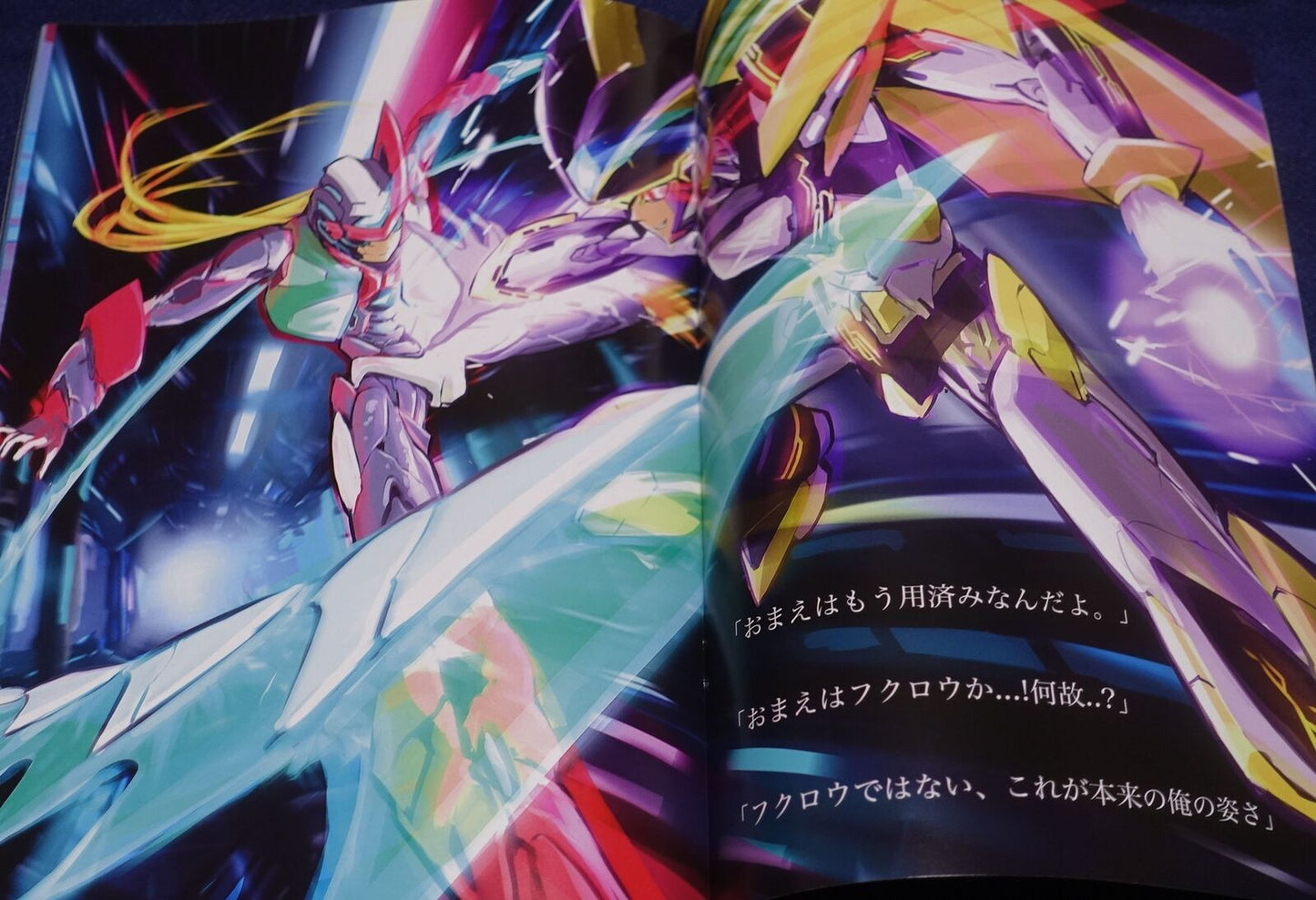 Mekakuri Koubou Mega Man Rock Man Z Fan Art Book RM-Z-AS