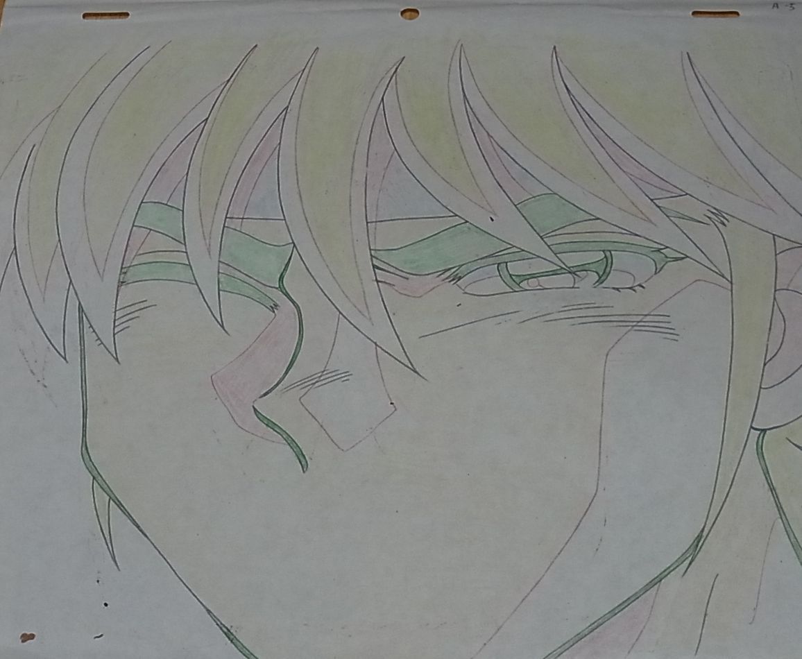 Cel & Raw Key Frame Art B'T-X Teppei Takamiya C Japanese Animation