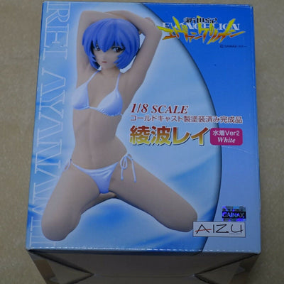 3-7 days AIZU Evangelion Rei Ayanami Cold Casting 1/8 Figure White Bikini Ver