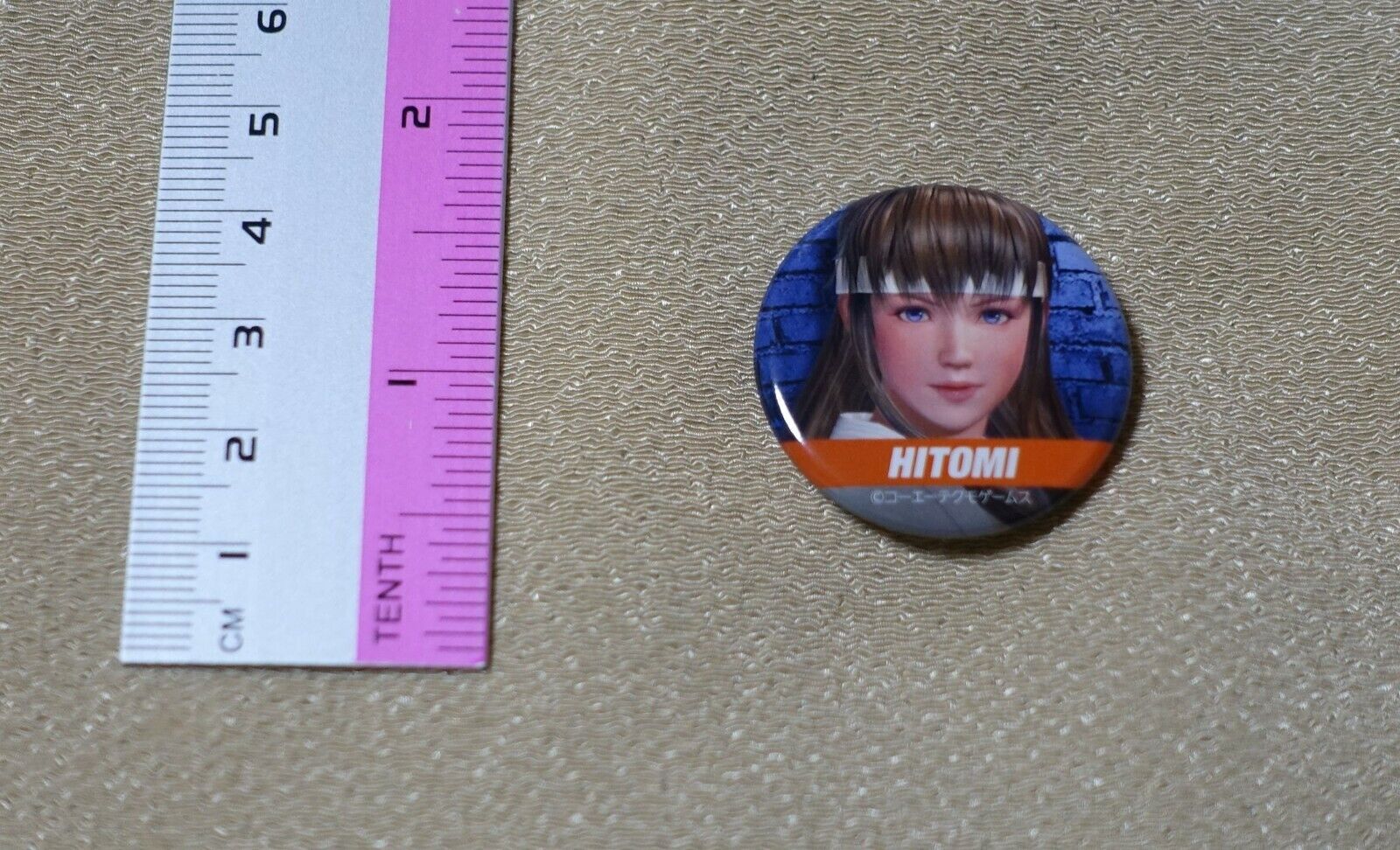 Dead Or Alive DOA 6 Privilege Steel Badge HITOMI