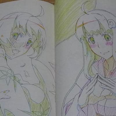 Yataneko Bakemonogatari Animation Staff's Fan Art Book 3 Set