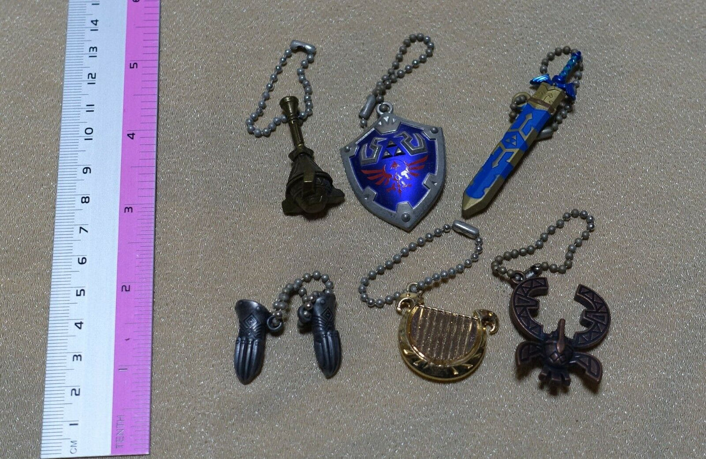 Legend of Zelda Skyward Sword Metal Item 6 Set