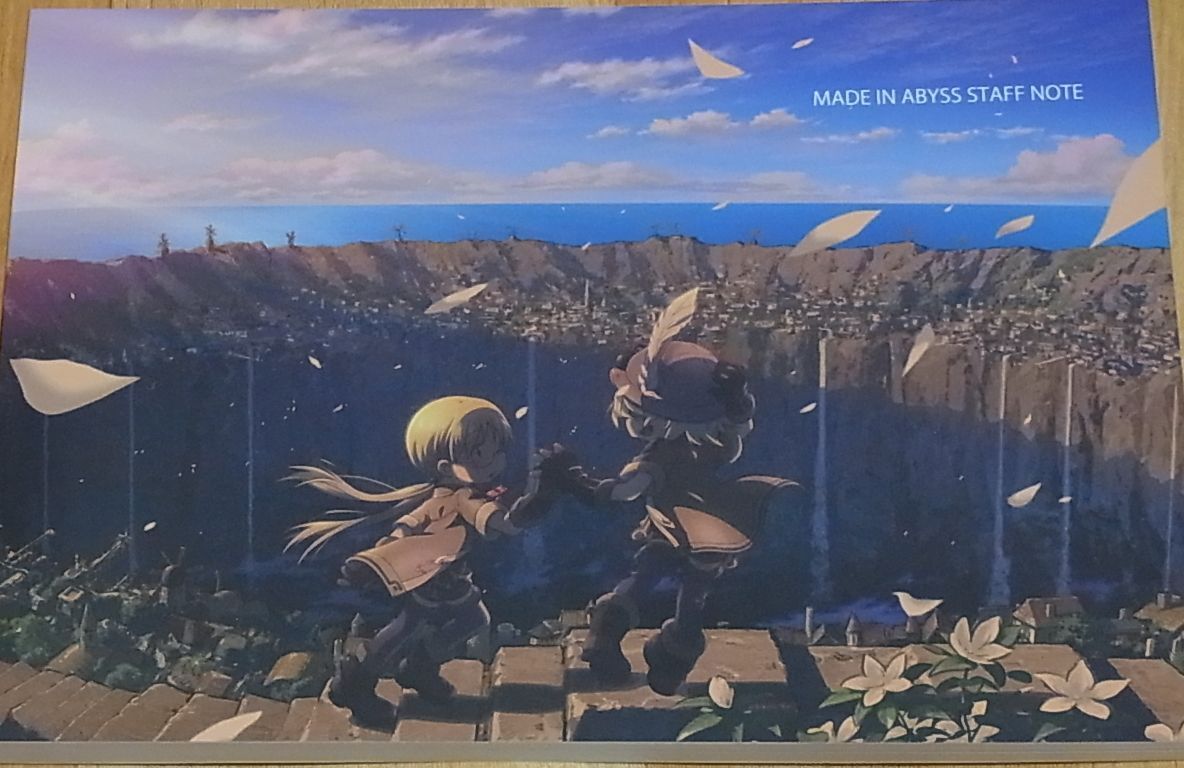 MADE IN ABYSS STAFF Art Book MADE IN ABYSS STAFF NOTE Akihito Tsukushi