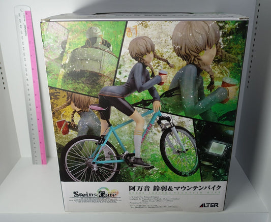 ALTER Steins Gate Amane Suzuha & Mountain Bike 1/8 Scale Figure Statue