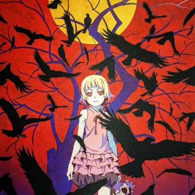 Bakemonogatari 36 x 51 cm Tapestry Kizukmonogatari Tekketsu hen