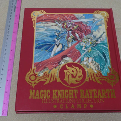 CLAMP Magic Knight Rayearth Illustrations Collection Art Book