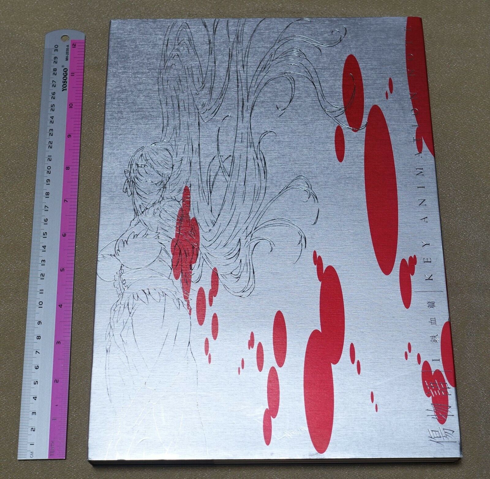 Kizumonogatari Tekketsu-hen Key Animation Note Art Book 308 page monogatari