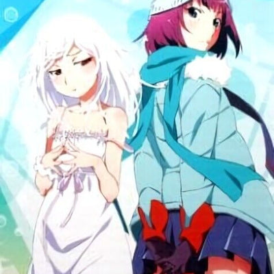 Bakemonogatari 51 x 72 cm Tapestry Hitagi & Nadeko