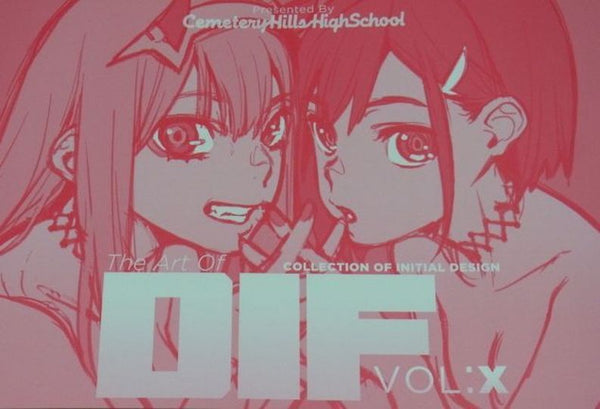 C94 The Art Of DIF VOL：X , VOL：XX DARLING in the FRANXX Design Art Book The Art of DIF Vol.X