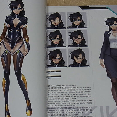 TAIMANIN RPGX CHARACTER VISUAL ART BOOK Vol.1 ASAGI C97 NINJA GIRL