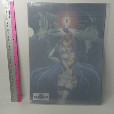 Xenosaga 2 PVC Art Sheet Clear File Kos-Mos & Shion