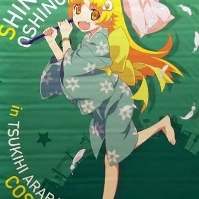Bakemonogatari 51 x 72 cm Tapestry Shinobu Oshino Tsukihi Costume