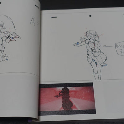 Bakemonogatari Key Animation Note Ge 4 books total 1200page