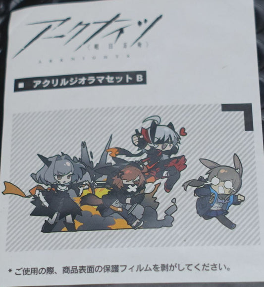 Yostar Arknights Acrylic Stand Diorama Figure Set B