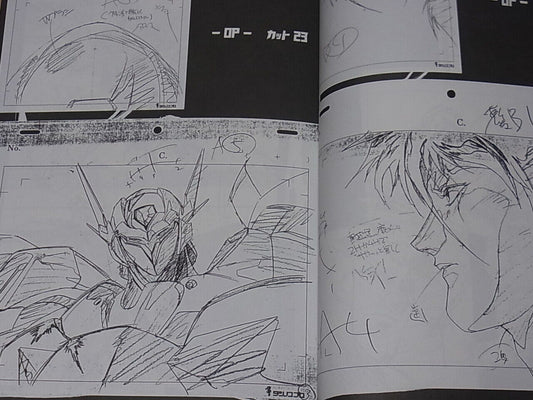 Masami Obari Animation Art Work Book Tekkaman Blade Gravion etc C96