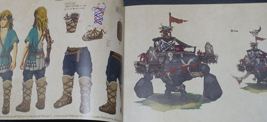 The Legend of Zelda Tears of the Kingdom ART BOOK