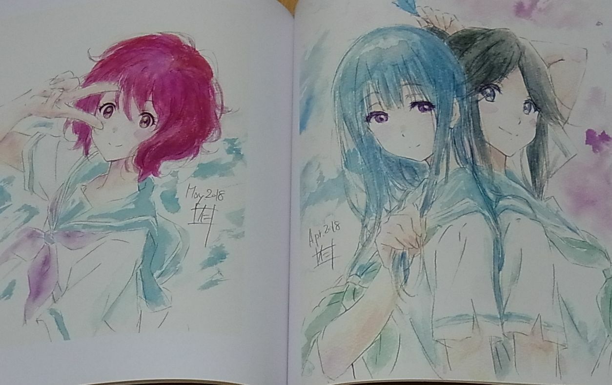Manabu Nii Color Illustration Fan Art Book AD2017-2018 Precure Euphonium etc