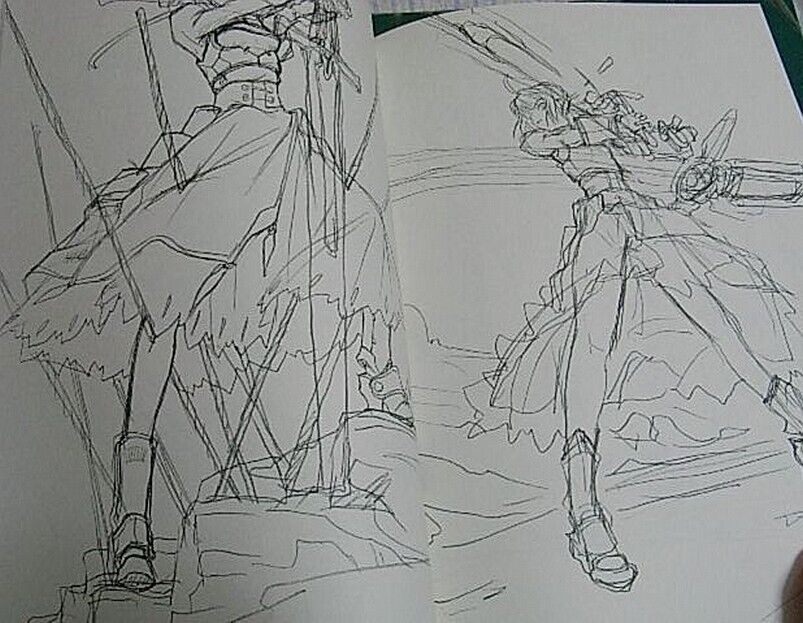 Ugetsu Hakua Illustration Art Book Orbital
