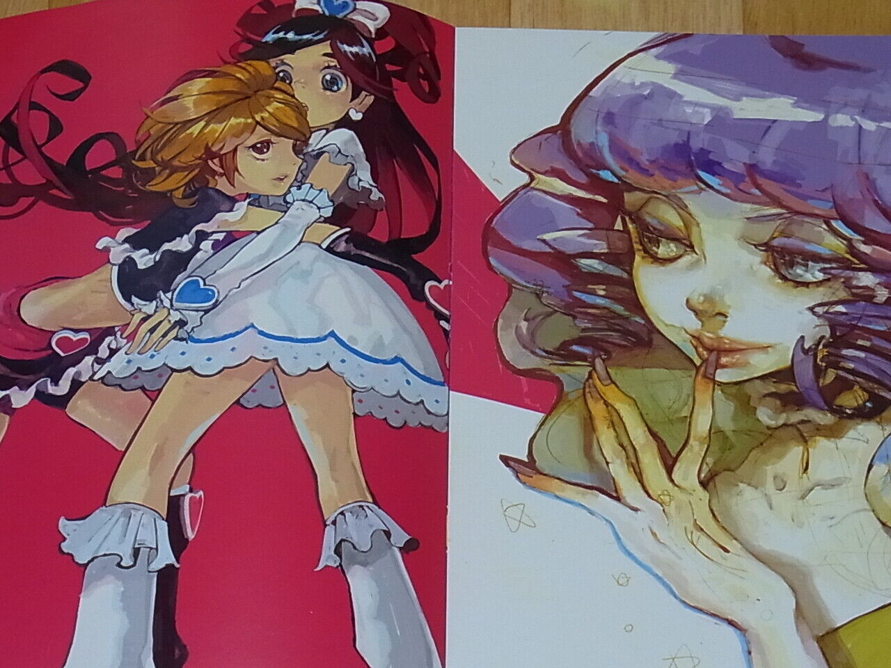 Arco Wada Animation Magical Girls Color Fan Art Book Majyokko Tsuushin