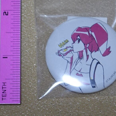 SUSHIO Exhibition Event Item Steel Badge PROMARE Aina Ardebit